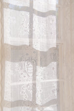 Ivory lace panel