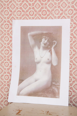 1920s nude print