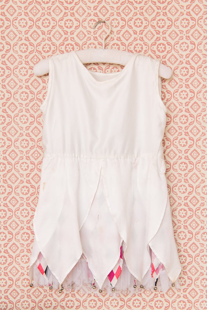 Petite Pearl Lowe Harlequin Silk Dress Sample