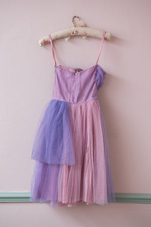 Antique 50s purple ball gown