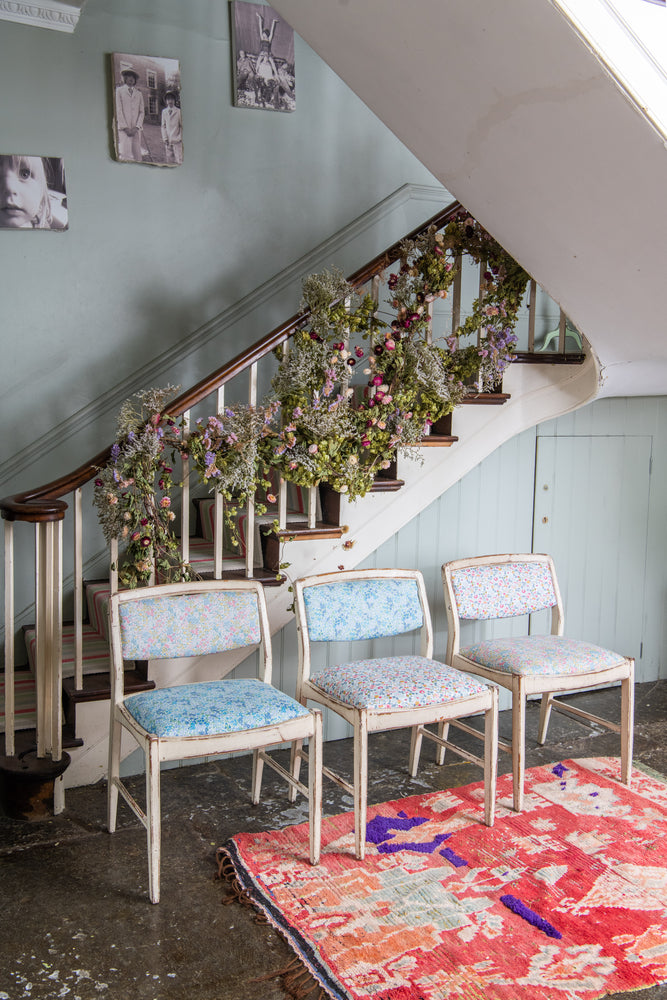 Vintage Liberty print chairs