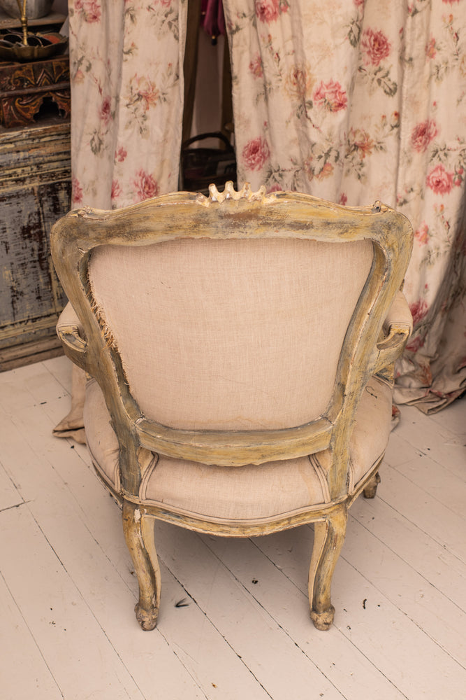 Antique French Louis XV Chair pearllowe