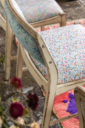 Vintage Liberty print chairs