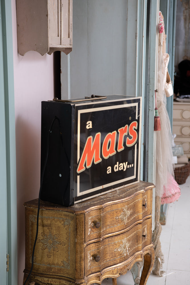 Original 70s Mars Light Box