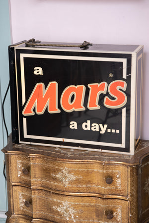 Original 70s Mars Light Box